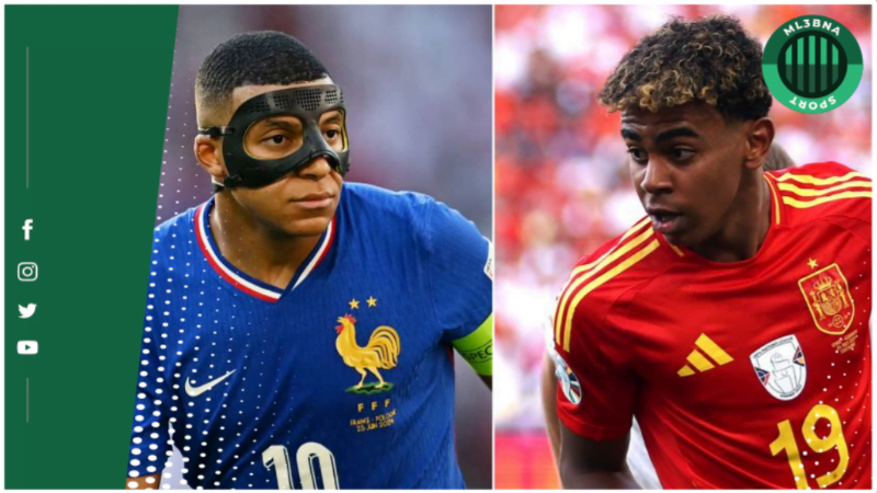 تشكيلة فرنسا ضد اسبانيا في نصف نهائي يورو 2024