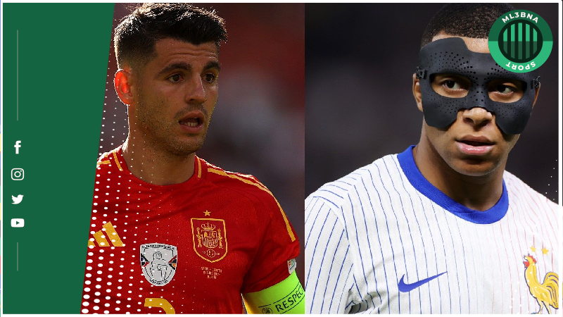 بث مباشر فرنسا واسبانيا في نصف نهائي يورو 2024 بدون تقطيع