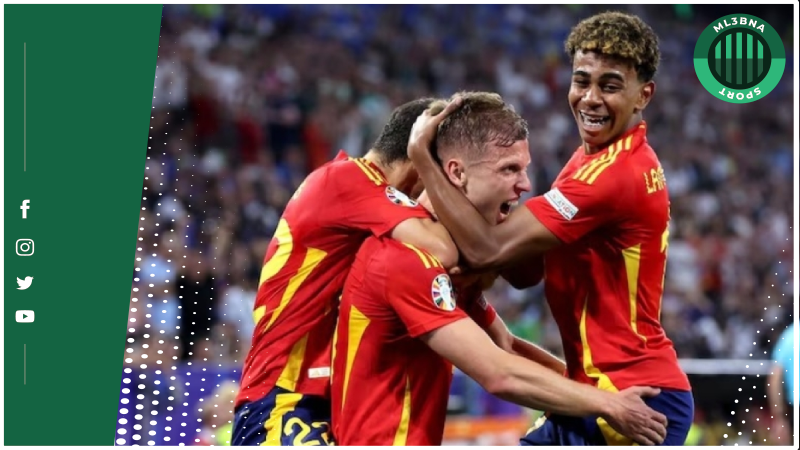 بث مباشر مباراة اسبانيا وانجلترا في يورو 2024 تويتر