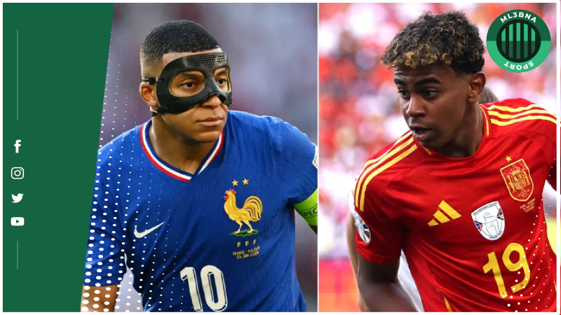 تشكيلة اسبانيا ضد فرنسا في نصف نهائي يورو 2024