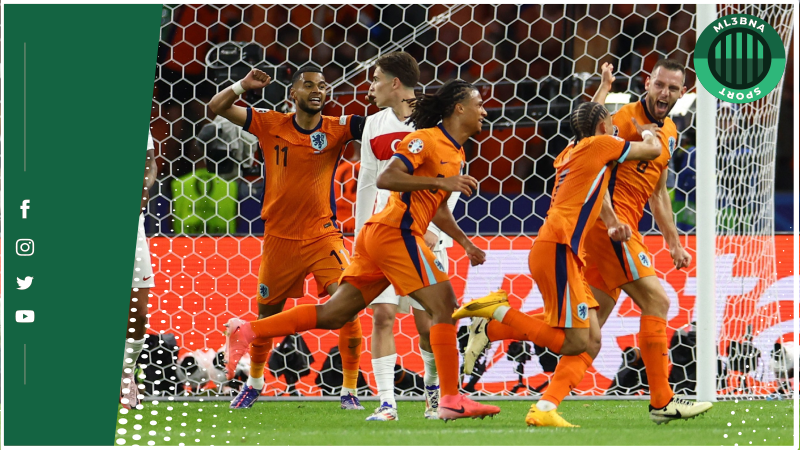 تشكيلة هولندا ضد انجلترا في نصف نهائي اليورو 2024