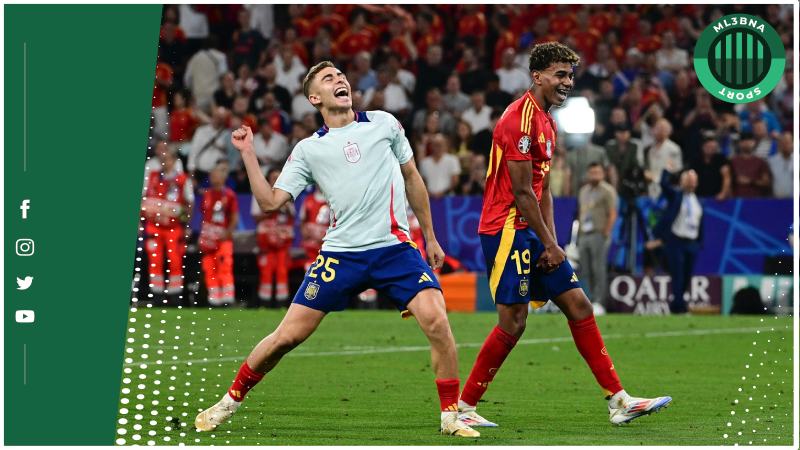 معلق مباراة اسبانيا ضد انجلترا في اليورو 2024