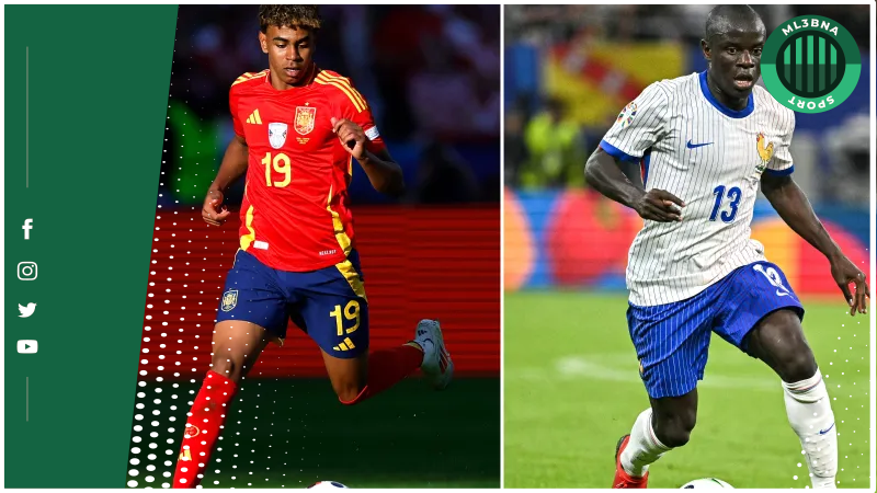 معلق مباراة فرنسا واسبانيا في نصف نهائي يورو 2024