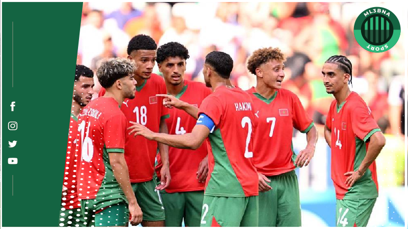 تشكيلة المغرب ضد اسبانيا في نصف نهائي أولمبياد باريس 2024