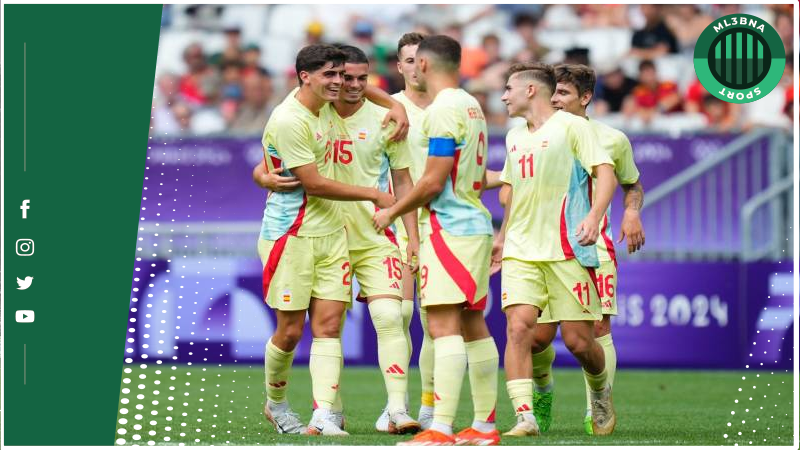 تشكيلة اسبانيا ضد المغرب في أولمبياد باريس 2024