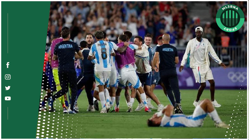 تفاصيل شجار لاعبي فرنسا والأرجنتين في أولمبياد باريس