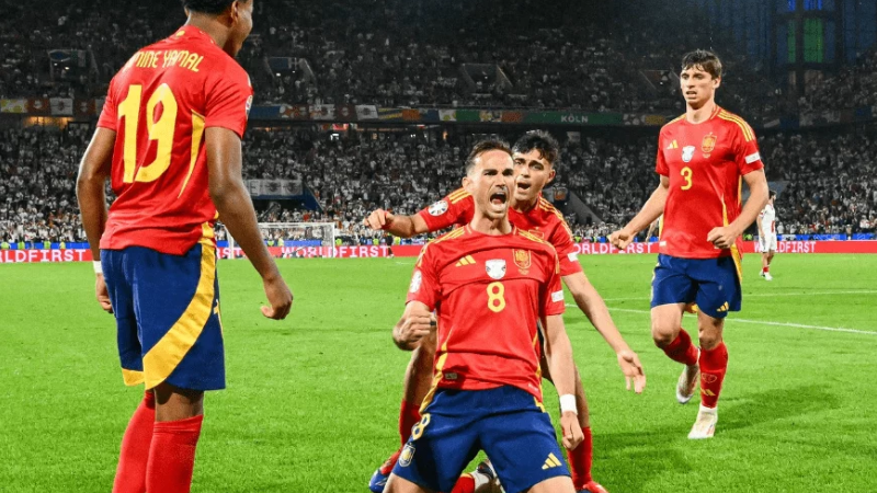 موعد مباراة إسبانيا والدنمارك في دوري الأمم الأوروبية 2024