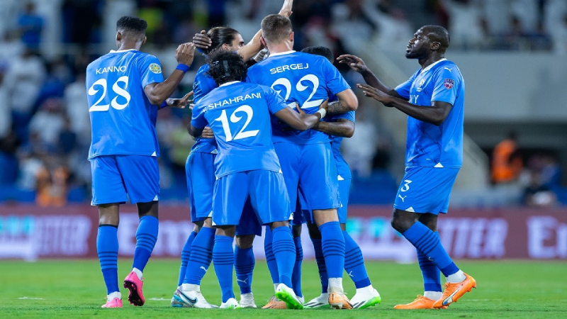تشكيلة الهلال والفيحاء في دوري روشن السعودي 2024