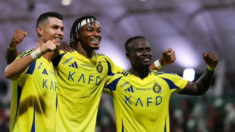 تشكيلة النصر السعودي ضد العروبة في دوري روشن السعودي 2024